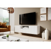 TV komoda Nicole 150, bílá / bílá matná
