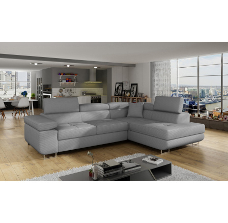 Rohová sedací souprava ANTON, Jarell 04  Pravá