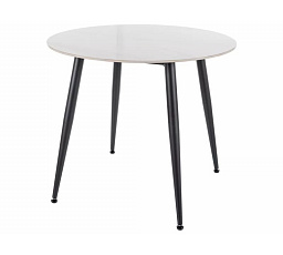 Jídelní stůl RION, Bílá/ Černá