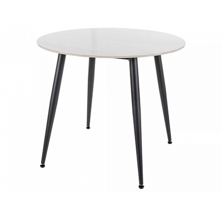 Jídelní stůl RION, Bílá/ Černá