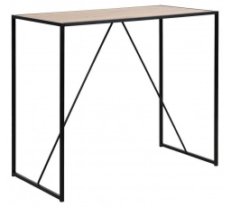 Barový stůl Seaford černý/dub