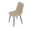Jídelní židle, béžová, látka vintage, CT-281 CRM3