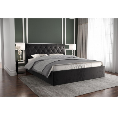 Postel PIER - 180x200, Kovová na plynových zvedácích