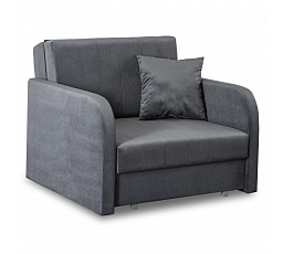 Jednolůžkové rozkládací křeslo VERO Šedé