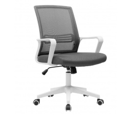 Kancelářské křeslo FB12JG, Šedá Bílá