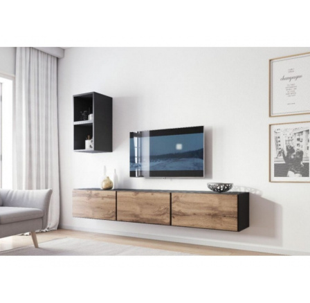 ROCO 7 - obývací stěna Č/W ROCO 7 - obývací stěna Č/W