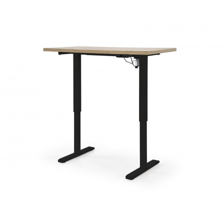 Psací stůl B/54, dub artisan/černá