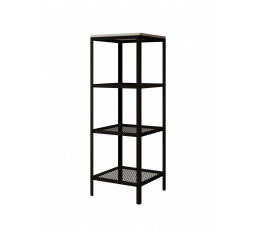 Regál Reli Černý+Bílý Matný