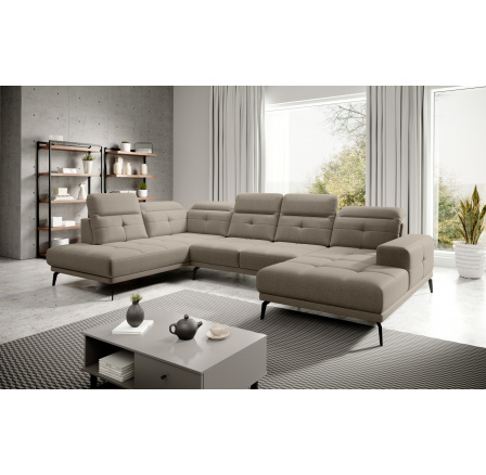 Sedací souprava ve tvaru U Bretan Vero 18 350x107 Vlevo