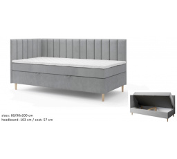 Kontinentální postel Maya 90x200