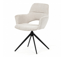 Jídelní židle, krémová, látka, DCH-D1320 CRM2