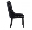 Židle velvet černá K9-FX
