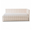 Postel 90x200 VILLEMO Krémová Boucle