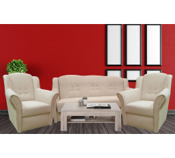 Sedací souprava Agáta Matt Velvet béžová