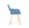 Jídelní židle K283, modrá