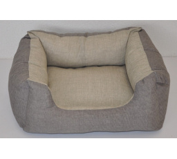 Pelíšek AXIN  tmavě béžový - 68x58 cm