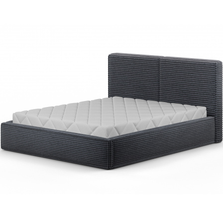 Pesillo Postel + dřevěný rám/ standardní zvedání/ úložný box na lůžkoviny 160x200 Modullo 04 1