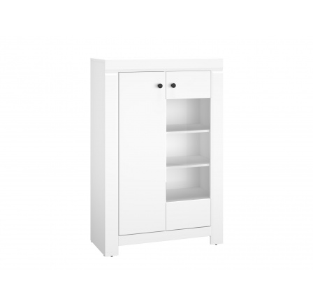 Vitrína LAHTI 07, Bílá/Bílý mat Vitrína LAHTI 07, Bílá/Bílý mat