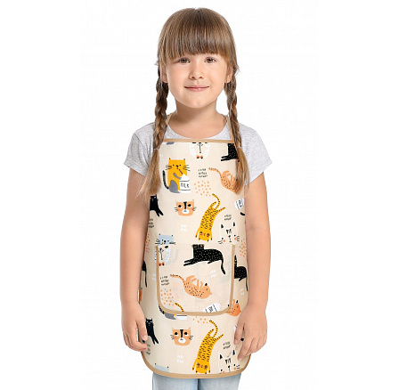 Dětská zástěrka kočičky Dětská zástěrka kočičky
