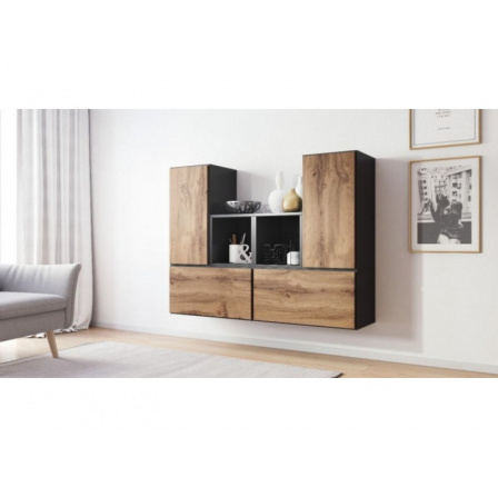 ROCO 18 - obývací stěna Č/W ROCO 18 - obývací stěna Č/W