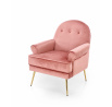 Křeslo SANTI, růžové