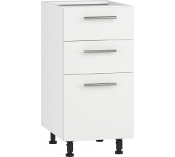 Kuchyňská dolní skříňka VENTO D3S-40/82, bílý mat