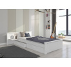 Postel ALDEX SHELF 180x80 Bílá