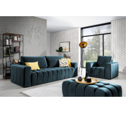 Lazaro 3+1+Taburet Monolith 77 125x195 1