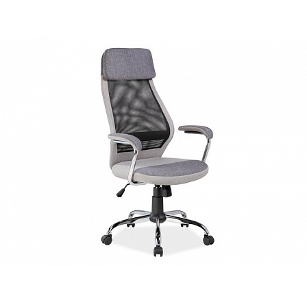 Kancelářské křeslo Q-336, šedá