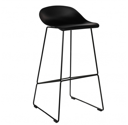 Barová židle Molly černá High Barová židle Molly černá High
