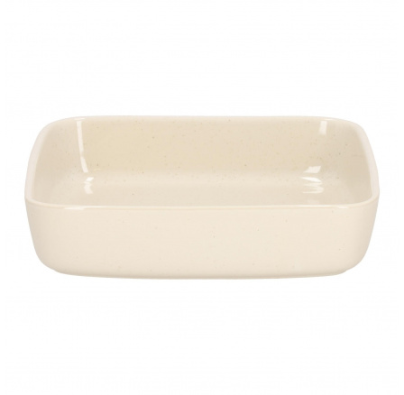 Hluboký talíř Gomera bílý čtvercový