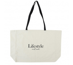 Taška shopper Lifestyle and More bílá