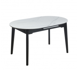 Rozkládací stůl bílý mramor 140-180x85 ST27-FXJG