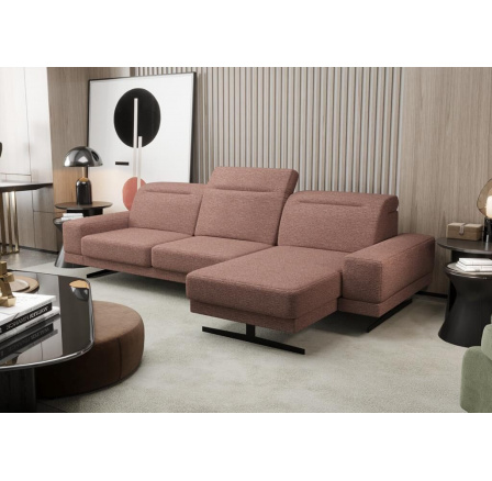 Rohová sedací souprava FIORE MINI 265x180 cm - volitelný odstín - pravá