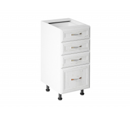 Kuchyňská dolní skříňka Sycylia D40S4, bílá