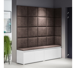 Předsíňová stěna EMI 3, Trinity 08/Bílá