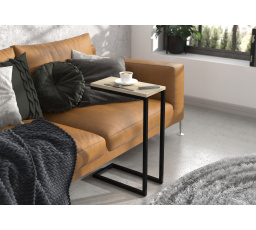 Pomocný stolek SPARK Černý+Sonoma