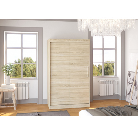 Posuvná skříň COLLIN 120 Sonoma+Sonoma