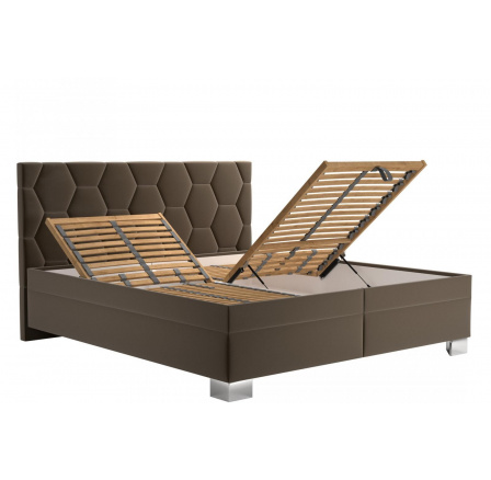Postel Paloma 180x200, hnědá