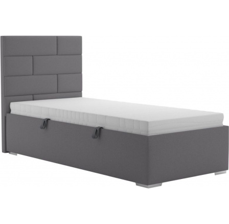 Postel Toriana 90x200, tmavě šedá