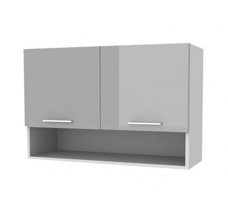 Kuchyňská skříňka Femme KL80 2D+P, šedý lesk Kuchyňská skříňka Femme KL80 2D+P, šedý lesk