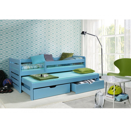 Dětská postel z masivu TOMÁŠ II