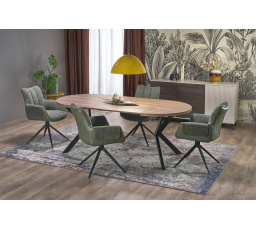 Jídelní stůl PERONI, černý ořech