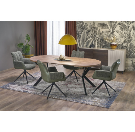 Jídelní stůl PERONI, černý ořech