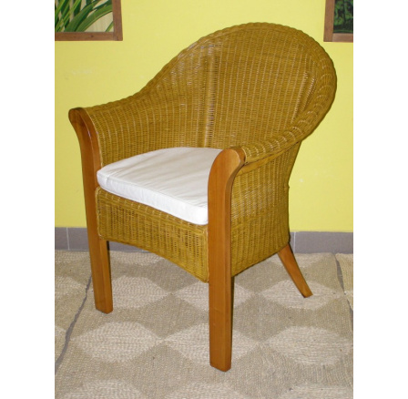 Křeslo Praha medové