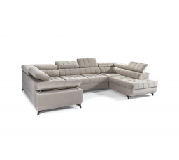 Rozkládací rohová sedačka do obývacího pokoje Dragonis U