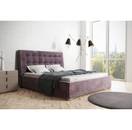 Postel Roma s kovovým roštem 140x200