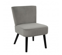 Křeslo Giulia šedý manšestr
