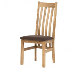 Jídelní židle, přírodní, masiv, C-2100 BR2