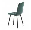 Jídelní židle, zelená, sametová látka, CT-281 GRN4